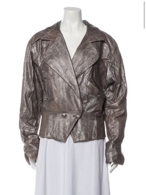 Ted Lapidus Vintage 80s Leather Jacket
